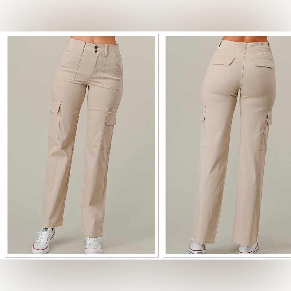 Celebrity Pink Cargo Wide leg pants